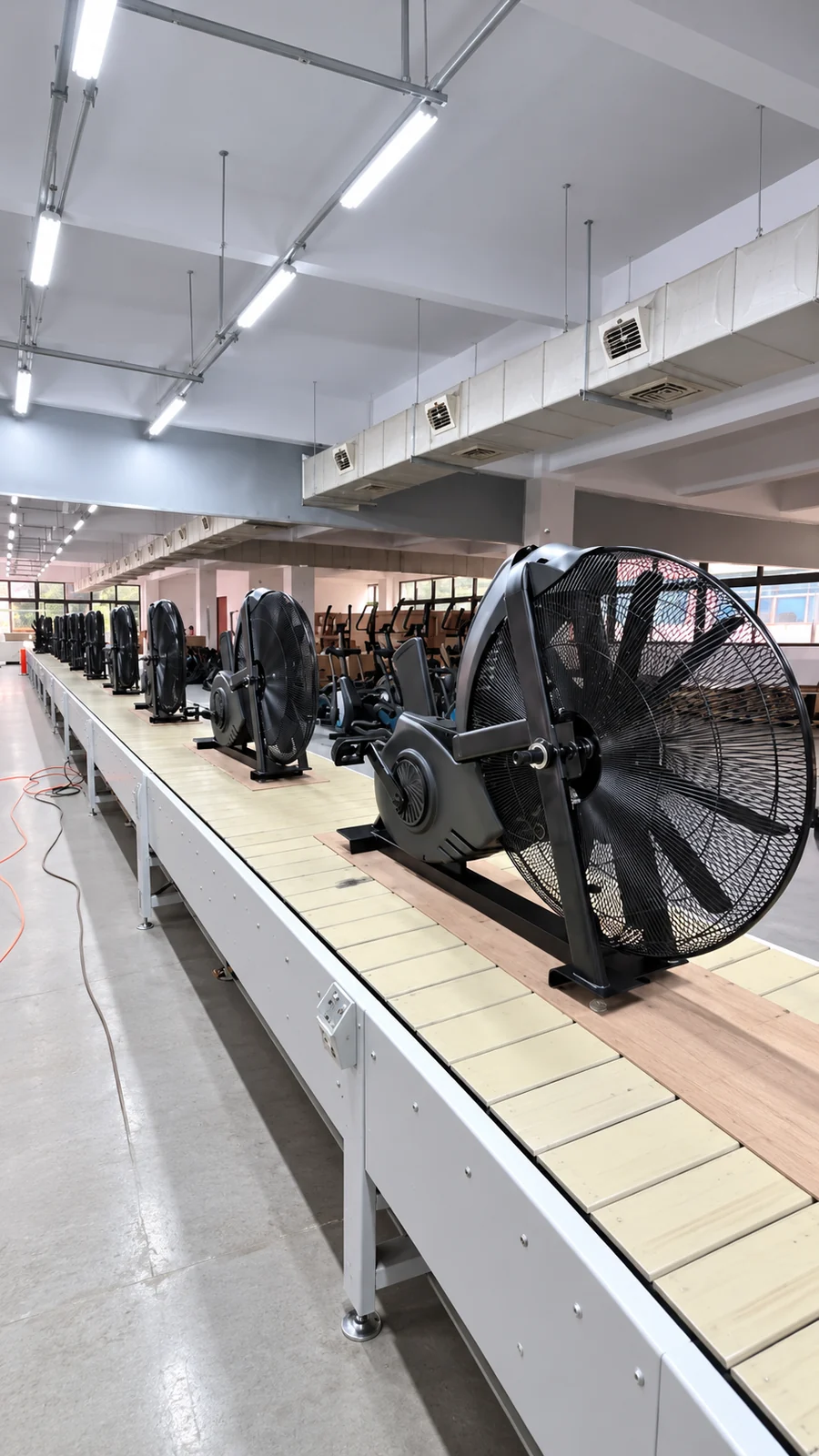 Commercial cardio production line