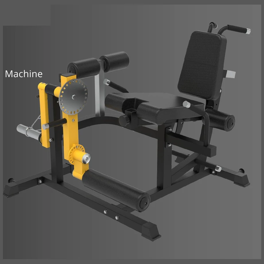 LG3003 Adjustable Plate-Loaded Leg Extension & Curl Machine