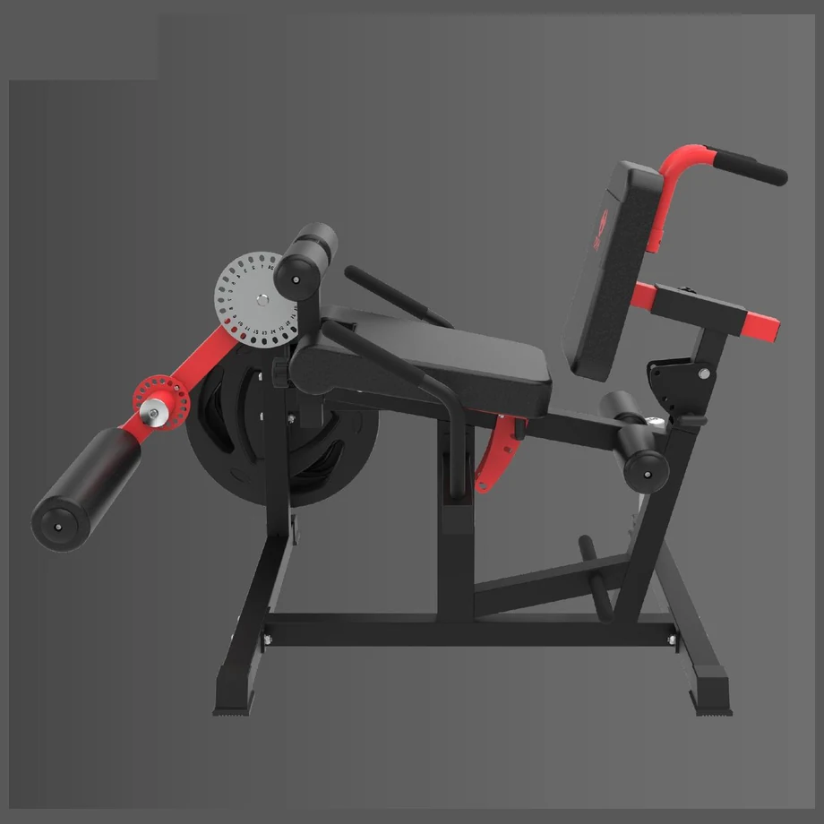 LG3006 Adjustable Plate-Loaded Leg Extension & Curl Machine
