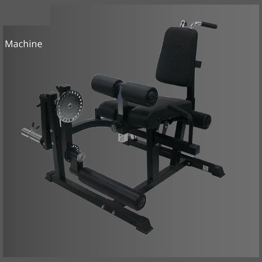 LG3009 Adjustable Plate-Loaded Leg Extension & Curl Machine