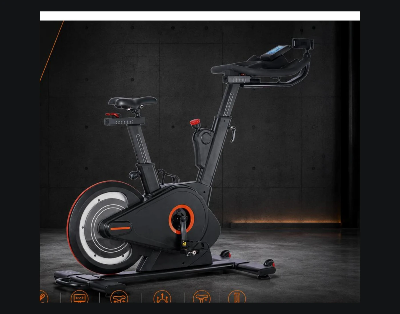PF0983 spin bike complete view