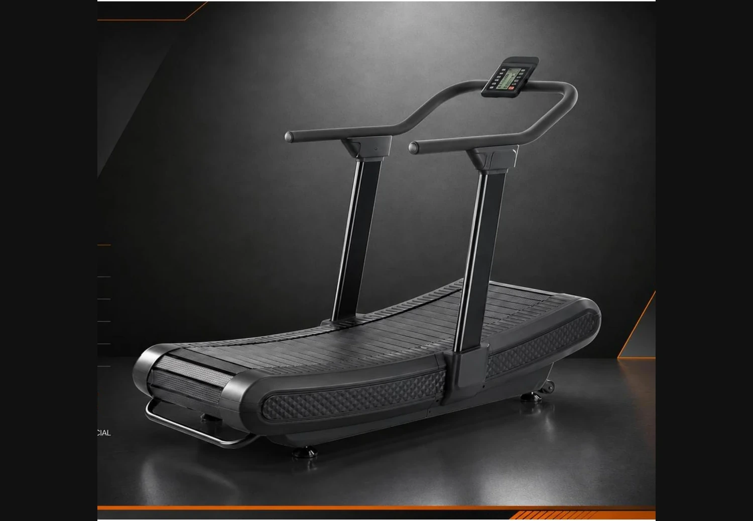 T00100 commercial curved treadmill
