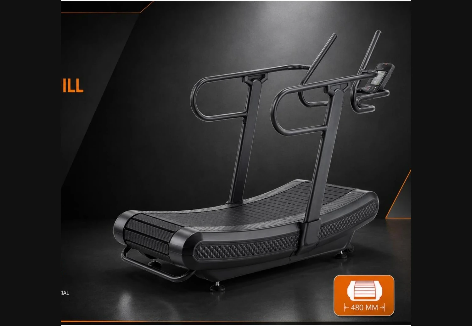 T00151 commercial curved treadmill