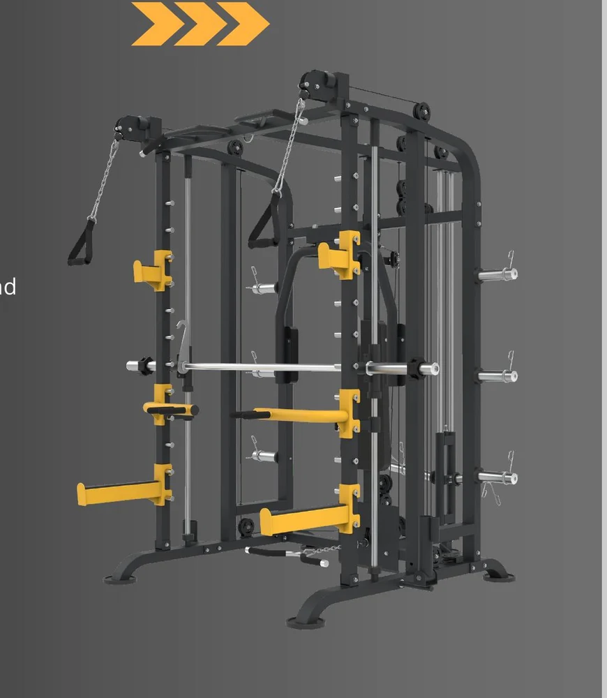 SM0873 Multi Rack Smith & Pulley Trainer
