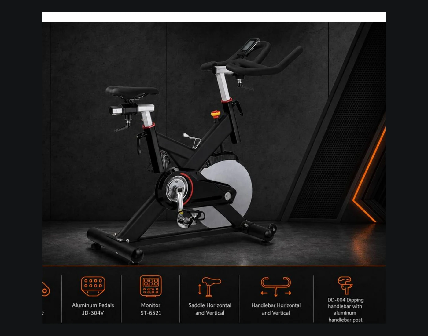 P40593 Semi-Professional Spin Bike